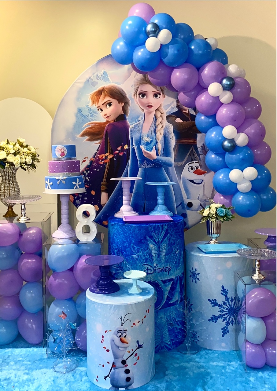 Frozen Com Acrílicos - Decoracoes4you