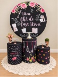 Chá Casa Nova Preto Rosa - imagem 1