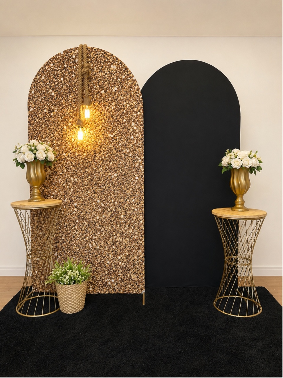 Dourado Com Preto Formatura - Decoracoes4you