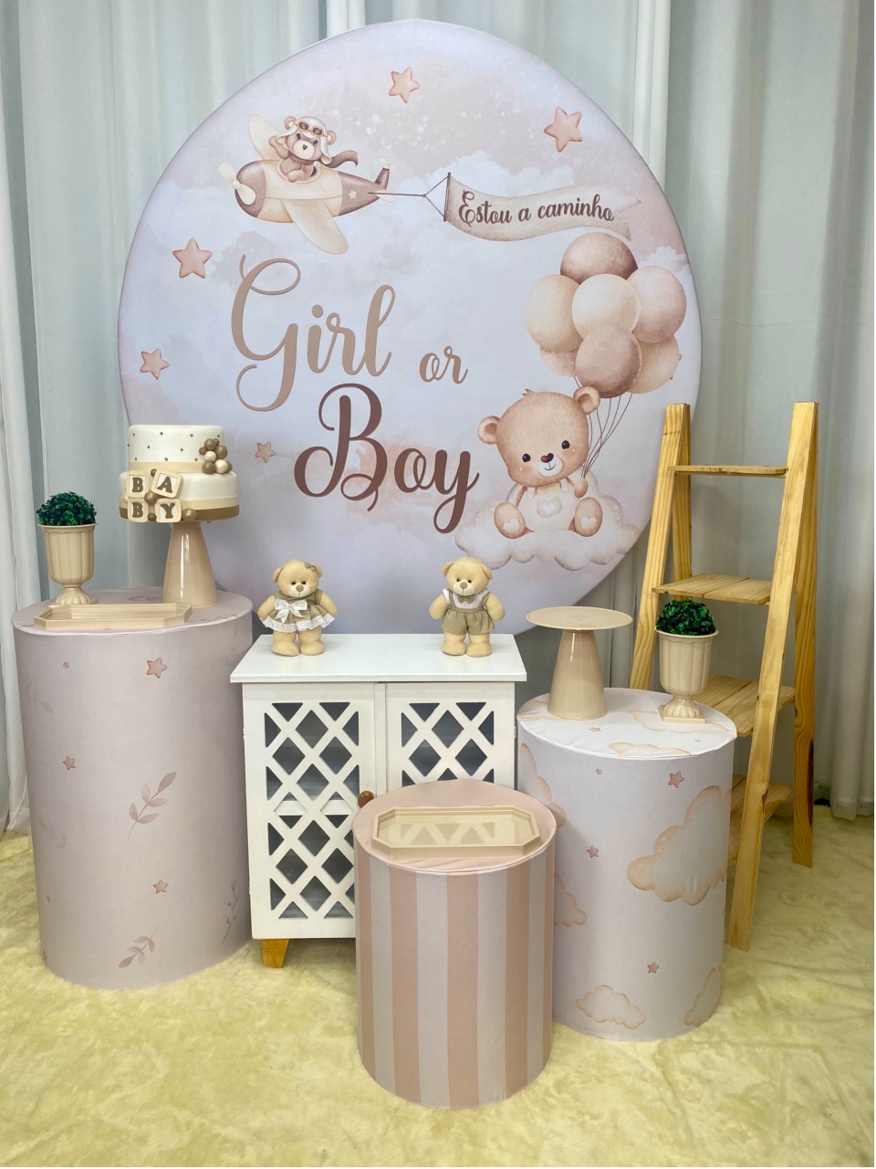 Revelação Clean Bege - Decoracoes4you