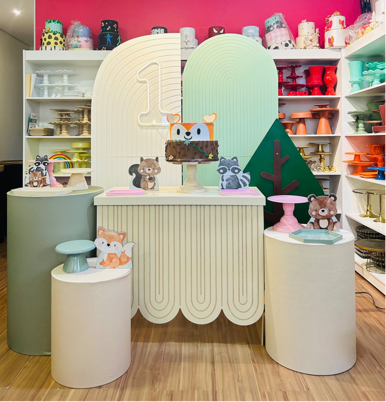 Tema Bosque - Decoracoes4you