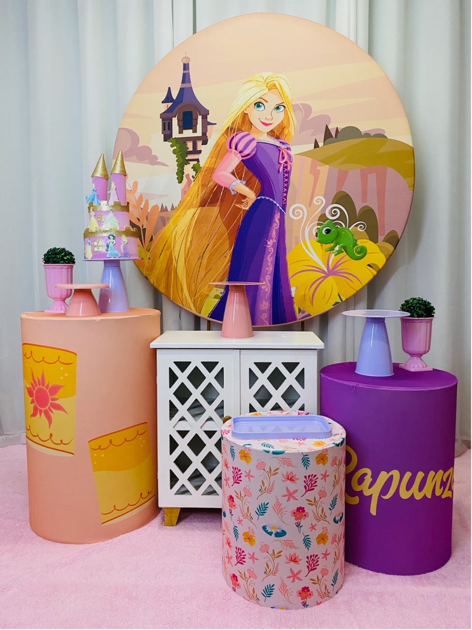 Rapunzel Enrolados - Decoracoes4you