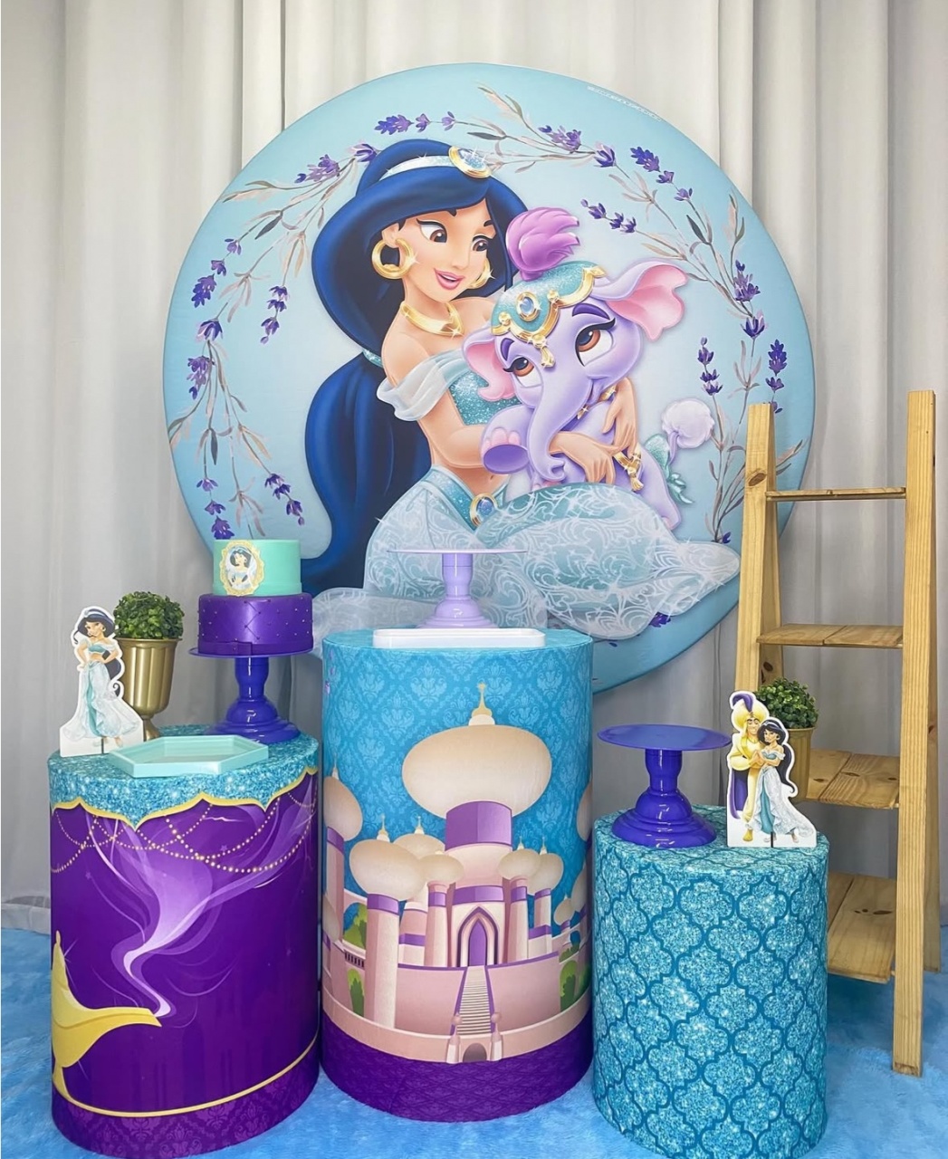 Princesa Jasmine - Decoracoes4you