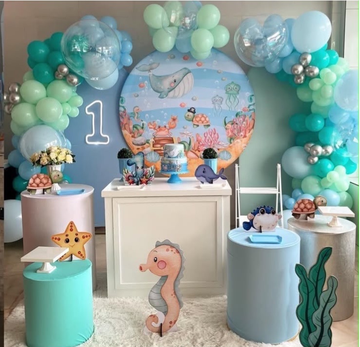 Fundo Do Mar Menino - Decoracoes4you