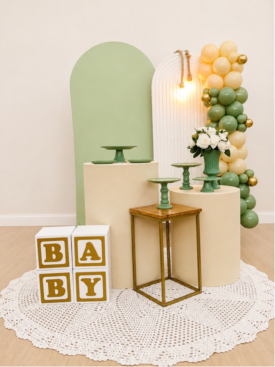Cha Bebê Verde - Decoracoes4you