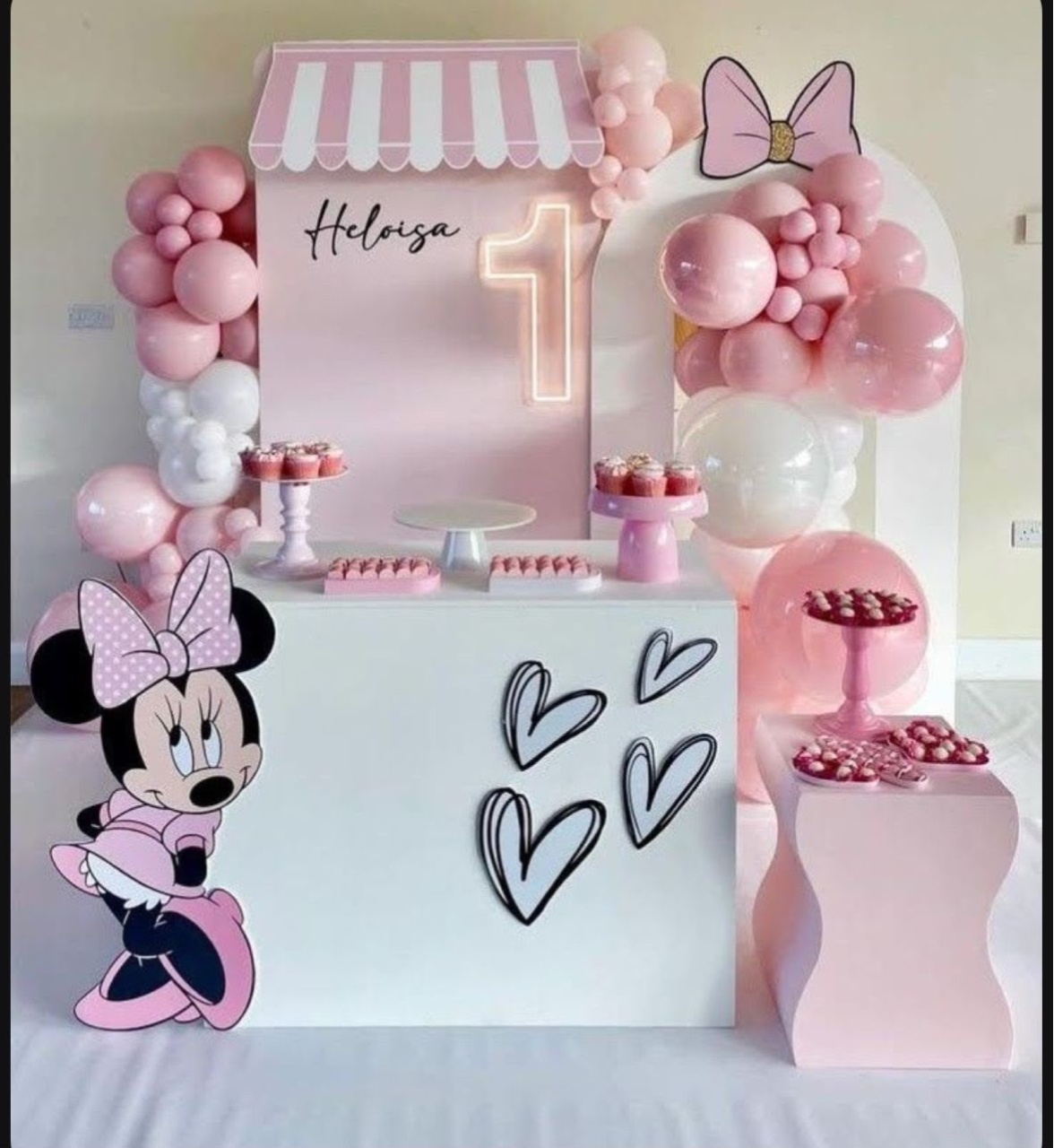 Minnie Rosa - Decoracoes4you