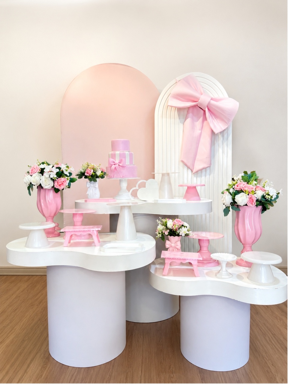 Atual Laço Rosa Orgânico - Decoracoes4you