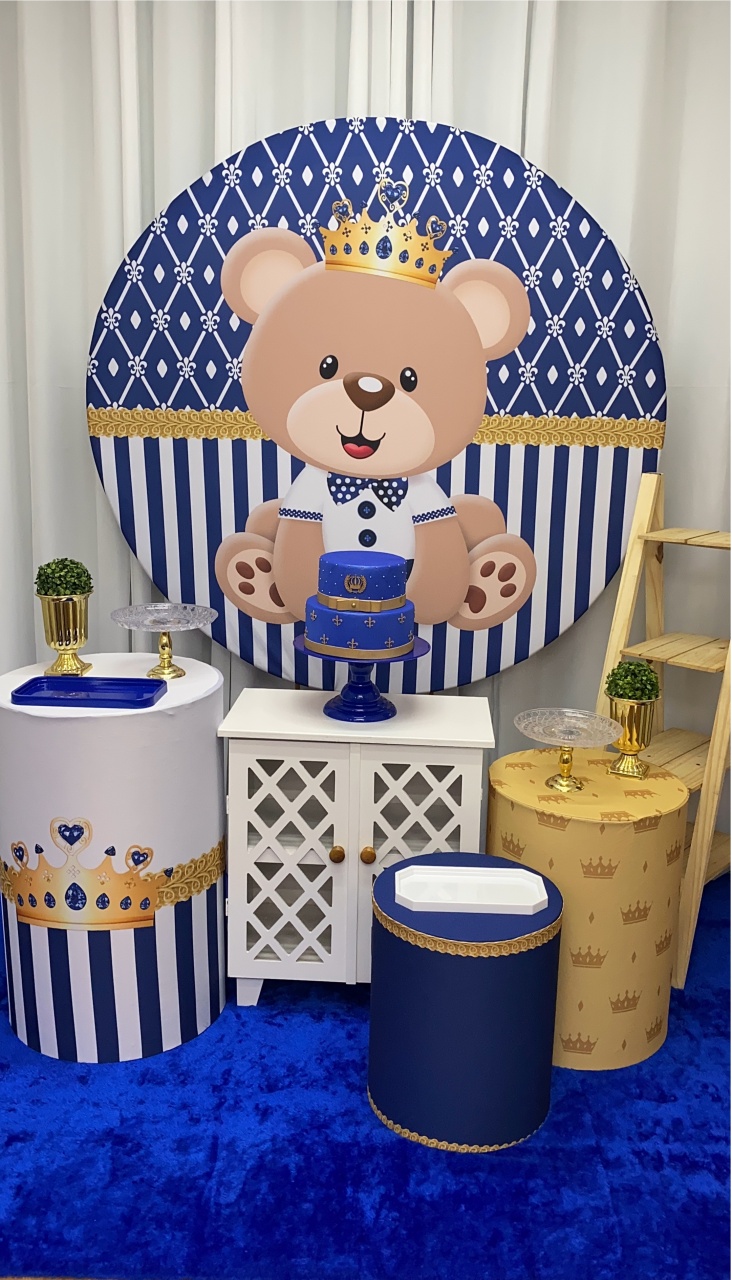 Urso Realeza Ursinho Príncipe - Decoracoes4you