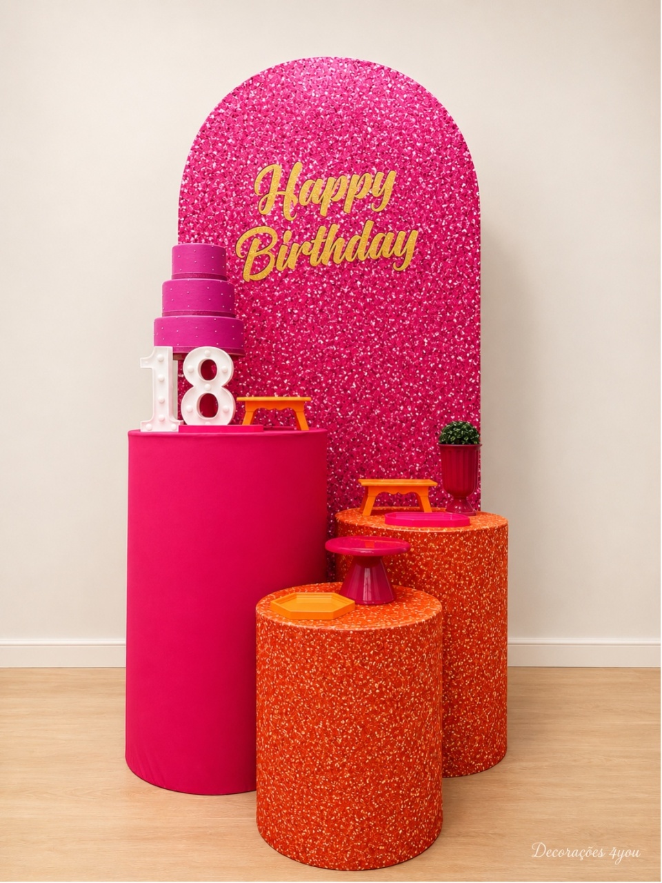Rosa Pink - Decoracoes4you