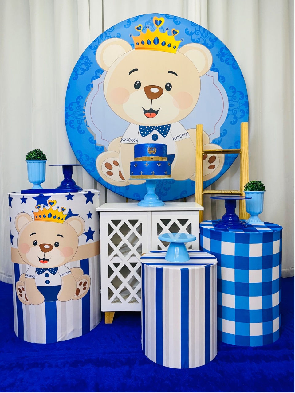 Urso Realeza Ursinho Príncipe - Decoracoes4you