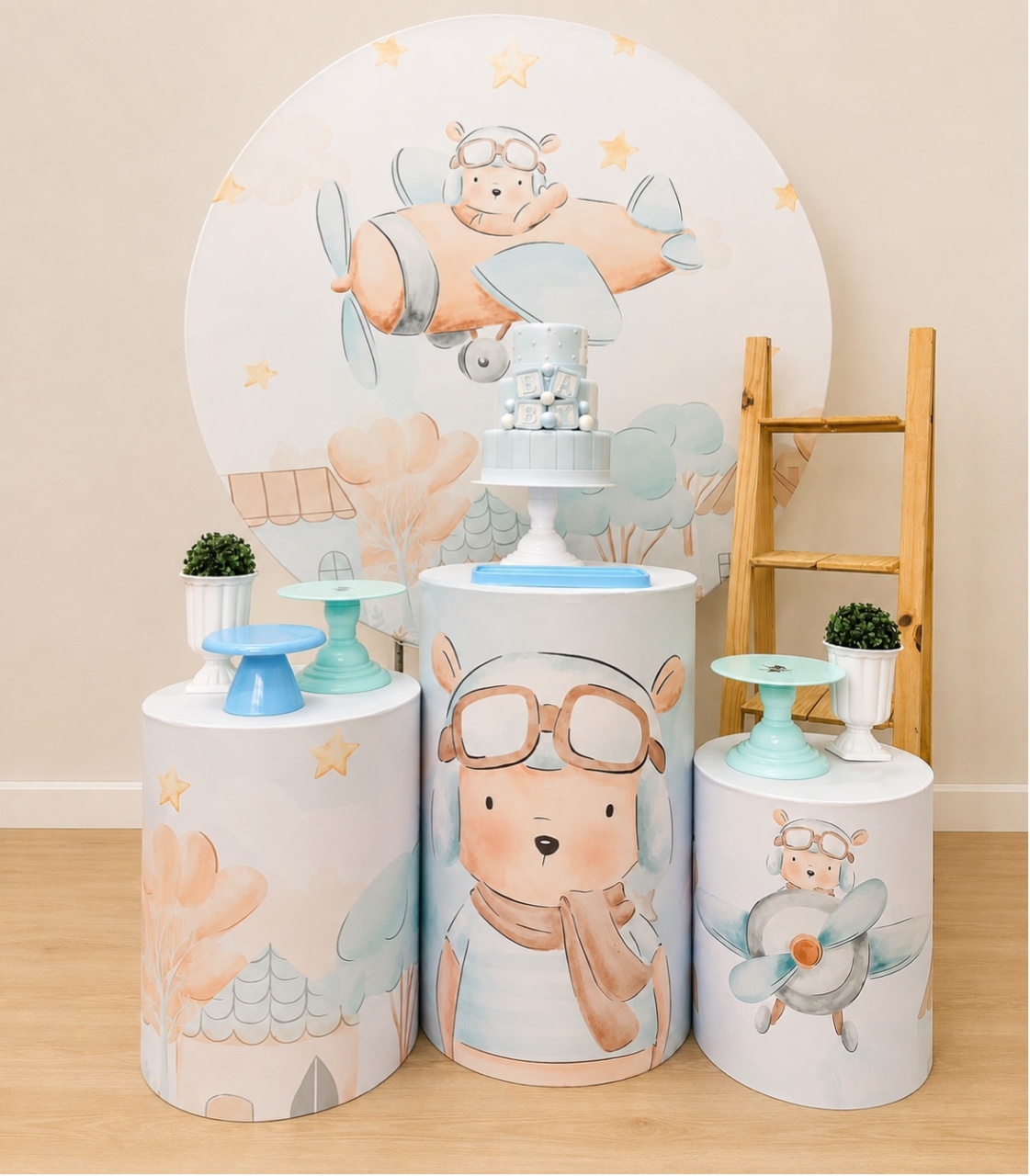Aviador Ursinho - Decoracoes4you