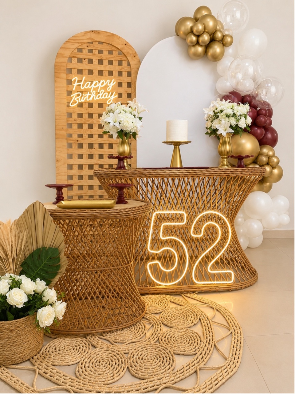 Branco Rustico Vime - Decoracoes4you