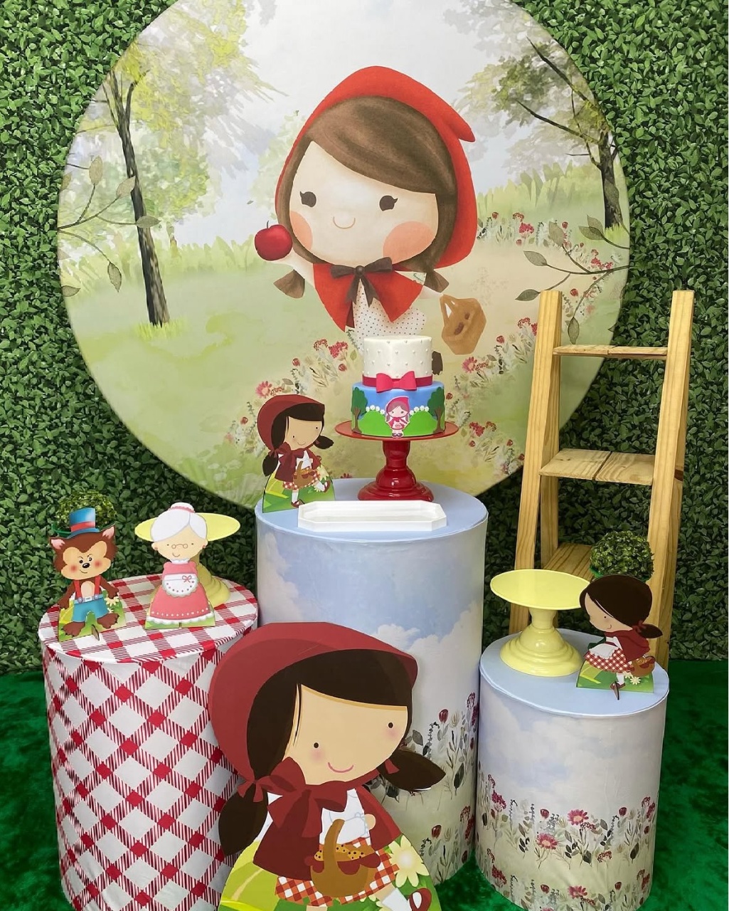 Chapeuzinho Vermelho 2 - Decoracoes4you