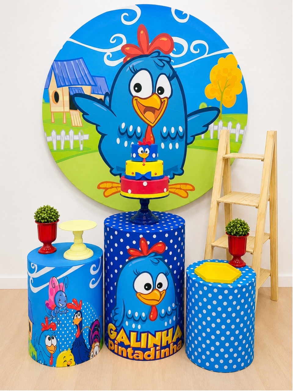 Galinha Pintadinha Menino - Decoracoes4you