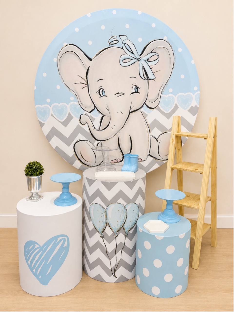 Elefantinho Azul - Decoracoes4you
