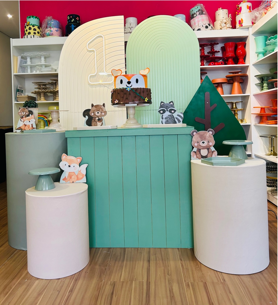 Tema Bosque - Decoracoes4you