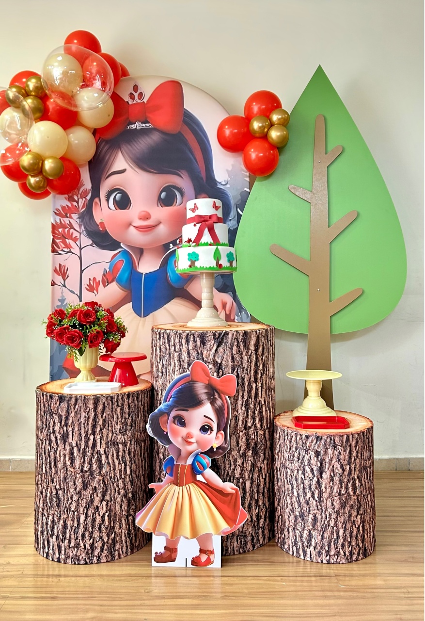 Branca de Neve Com Balão - Decoracoes4you