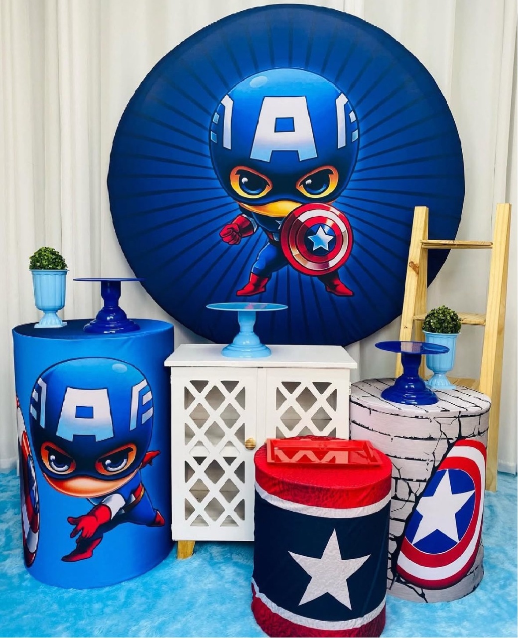 Capitão America Baby 2 - Matheus rodrigues