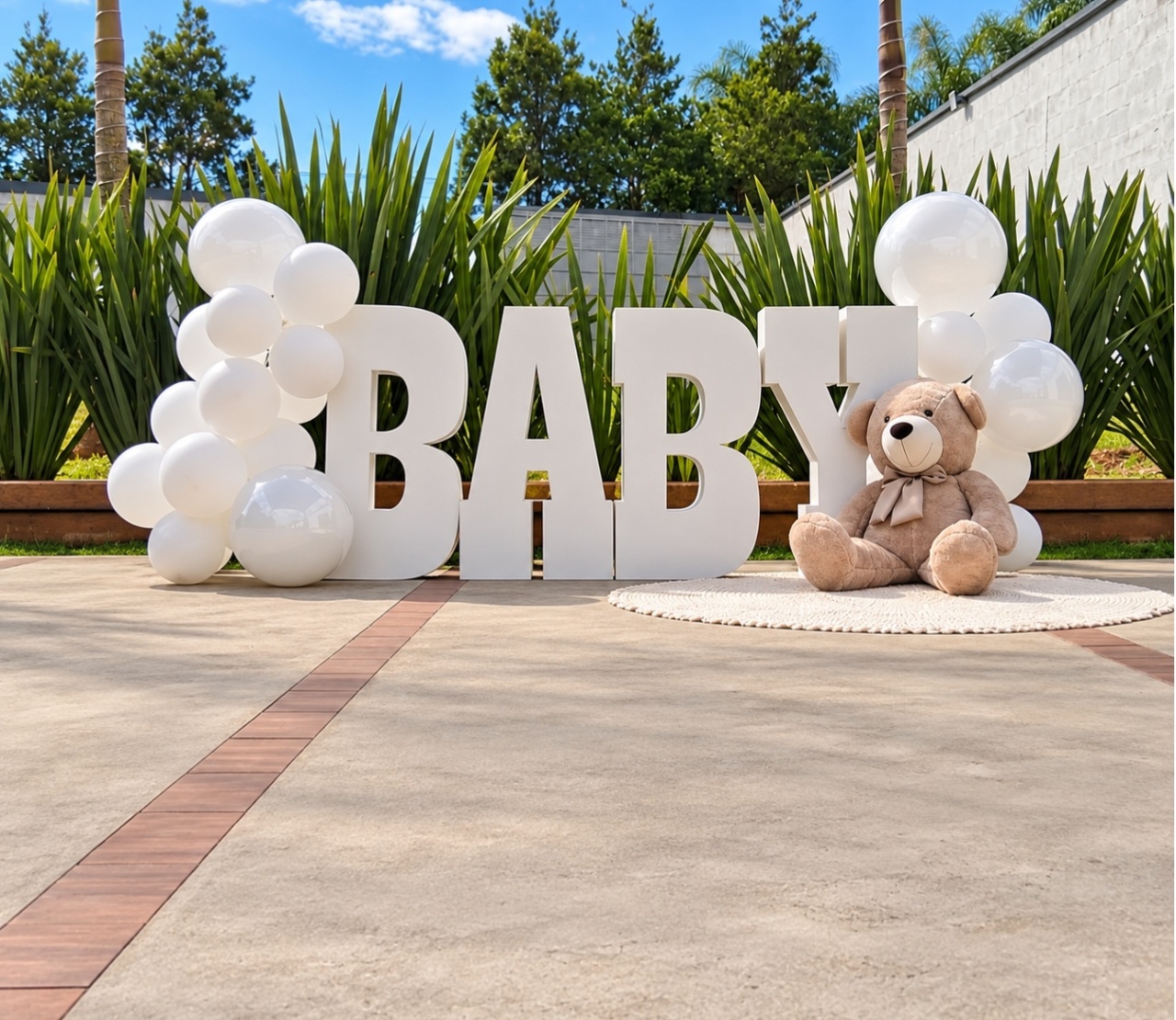 Letras Baby 80 Cm - Decoracoes4you