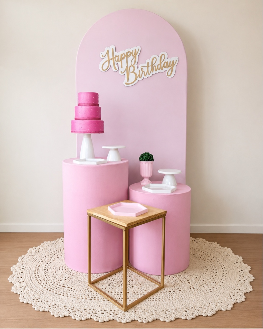 Clean Rosa - Decoracoes4you
