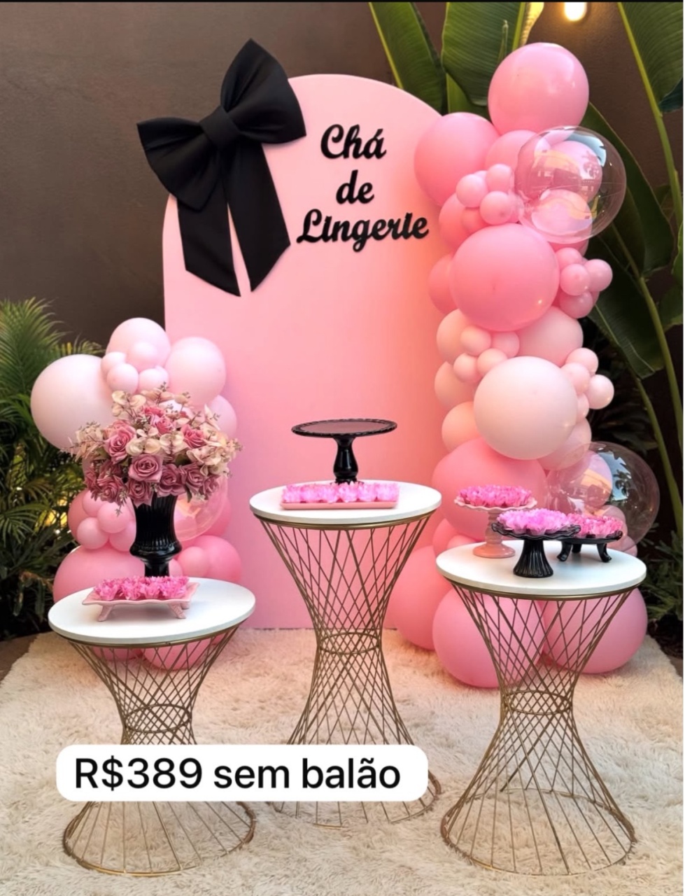 Chá de Lingerie - Decoracoes4you