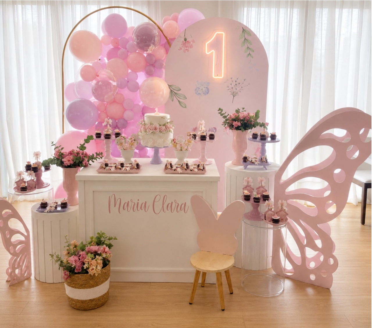 Borboleta Clean Luxo - Decoracoes4you
