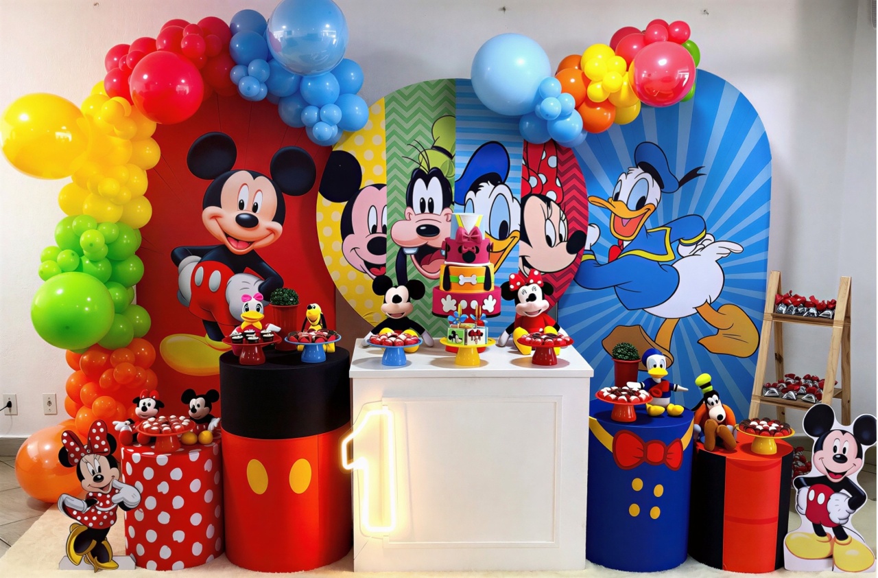 Turma Do Mickey Minnie Luxo - Decoracoes4you
