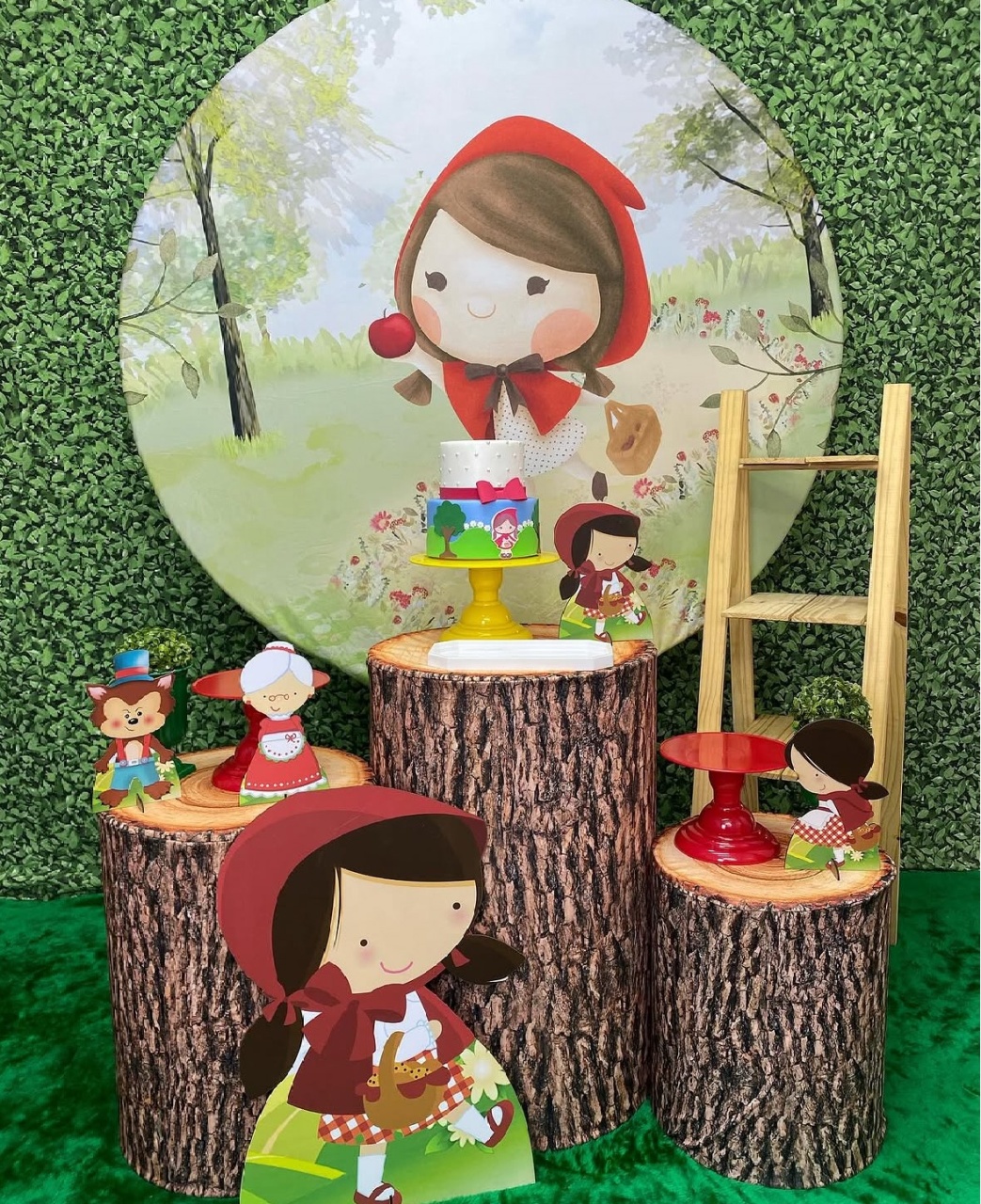 Chapeuzinho Vermelho 1 - Decoracoes4you