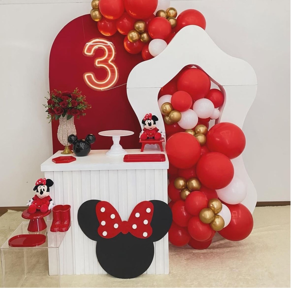 Minnie Vermelha (Cópia 1) - Decoracoes4you
