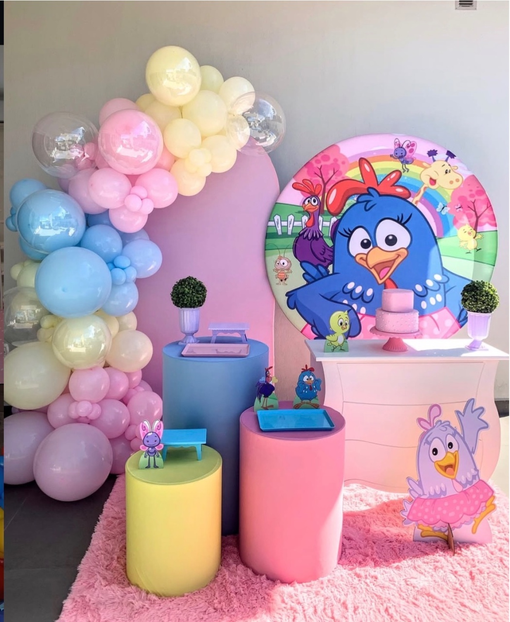 Galinha Pintadinha Menina - Decoracoes4you