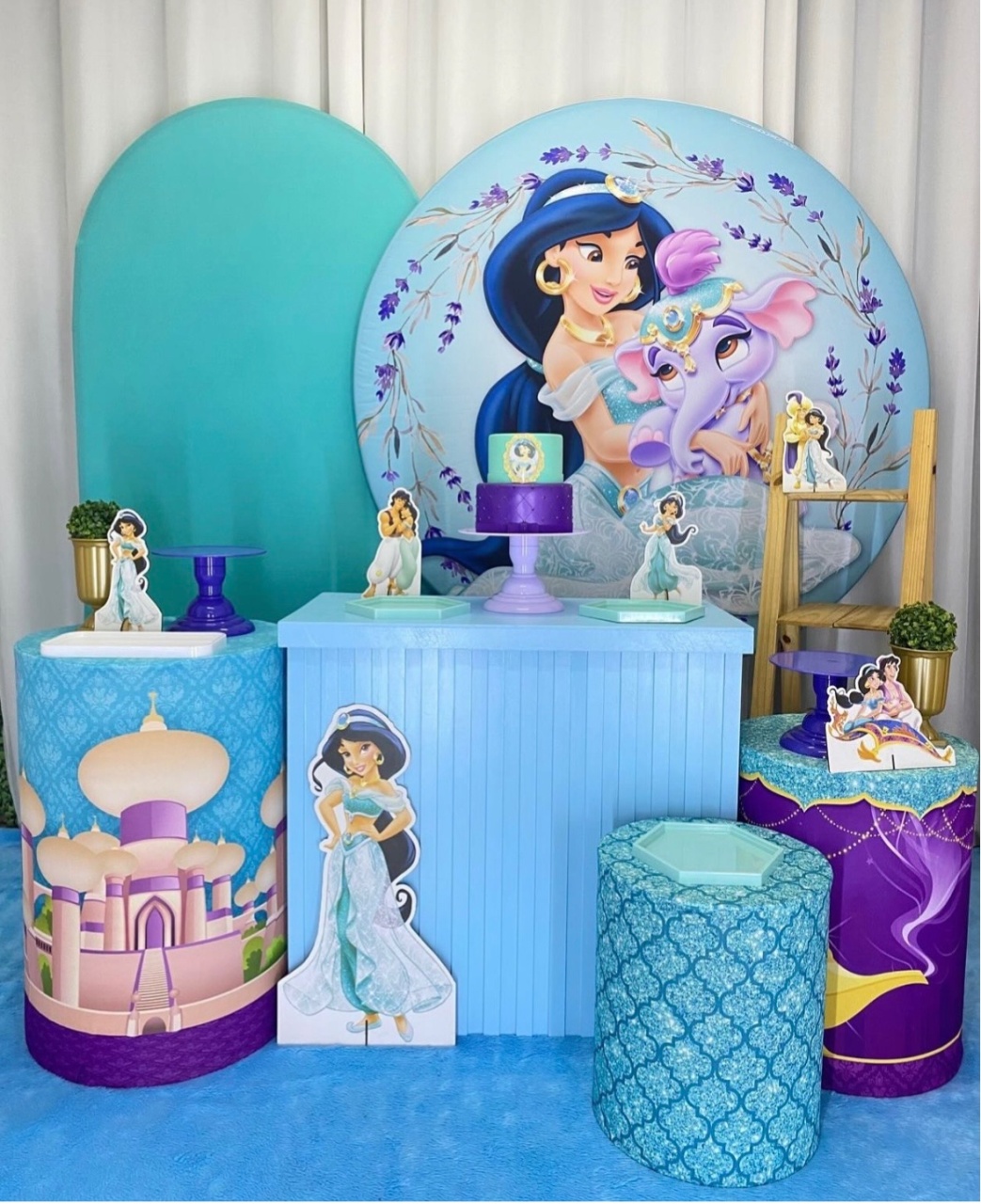 Princesa Jasmine - Decoracoes4you
