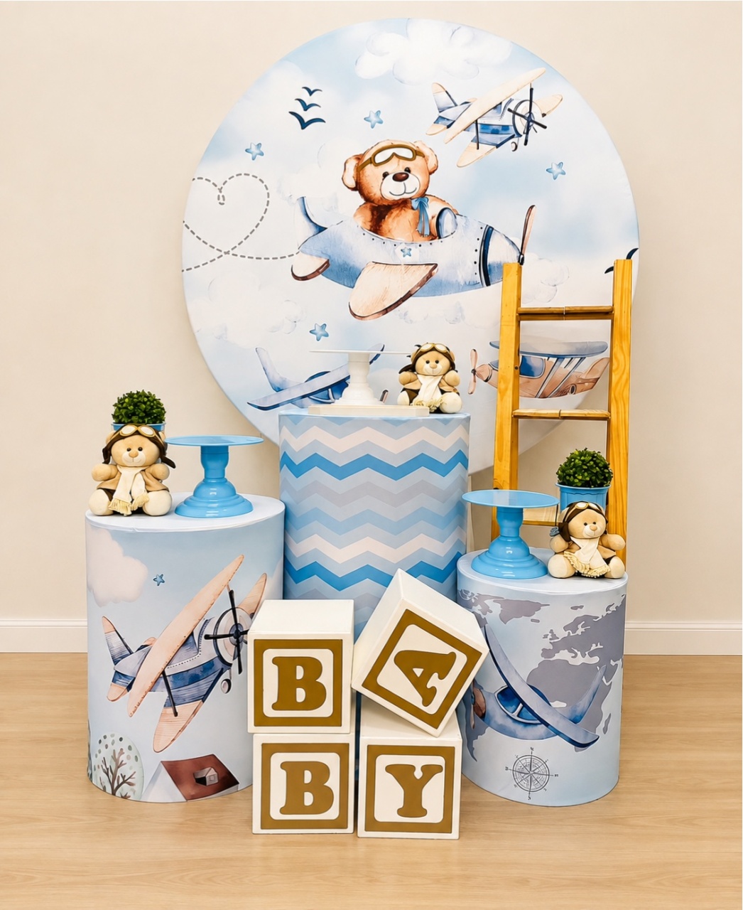 Aviador Ursinho - Decoracoes4you