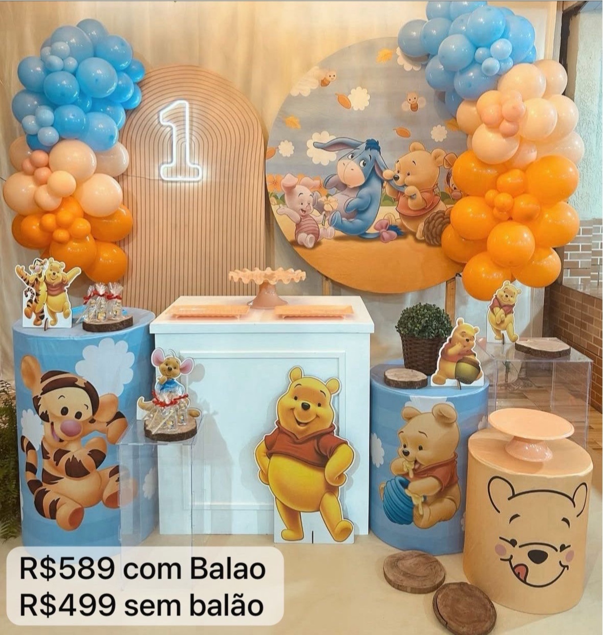 Ursinho Pooh - Decoracoes4you
