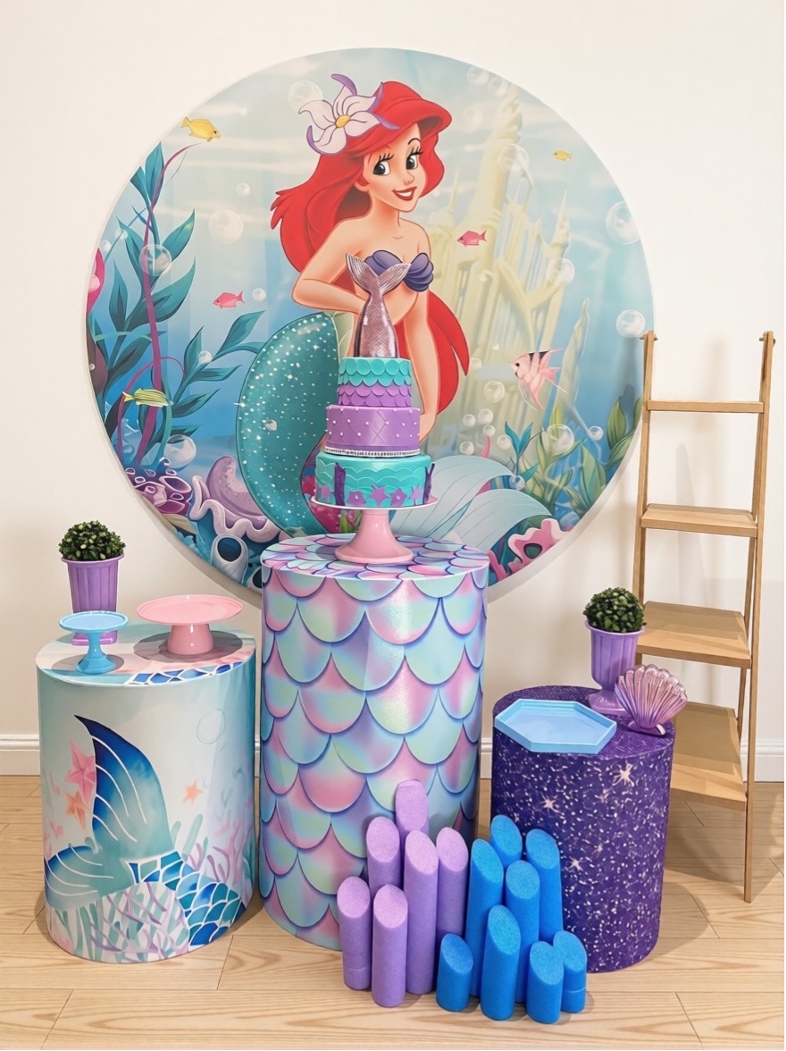 Sereia Ariel Mar - Decoracoes4you