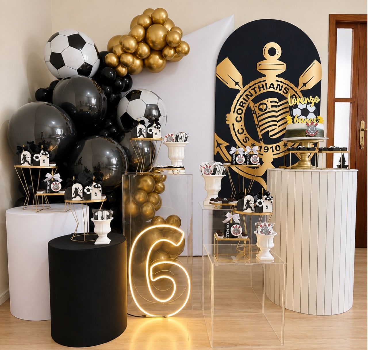 Corinthians Luxo - Decoracoes4you