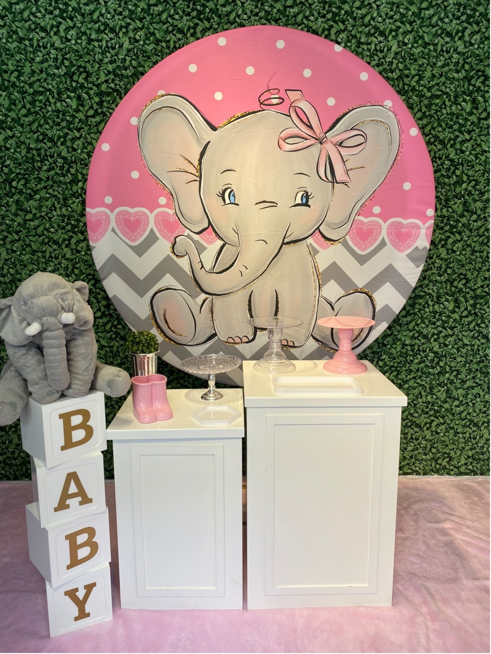 Z Elefantinho Rosa - Decoracoes4you