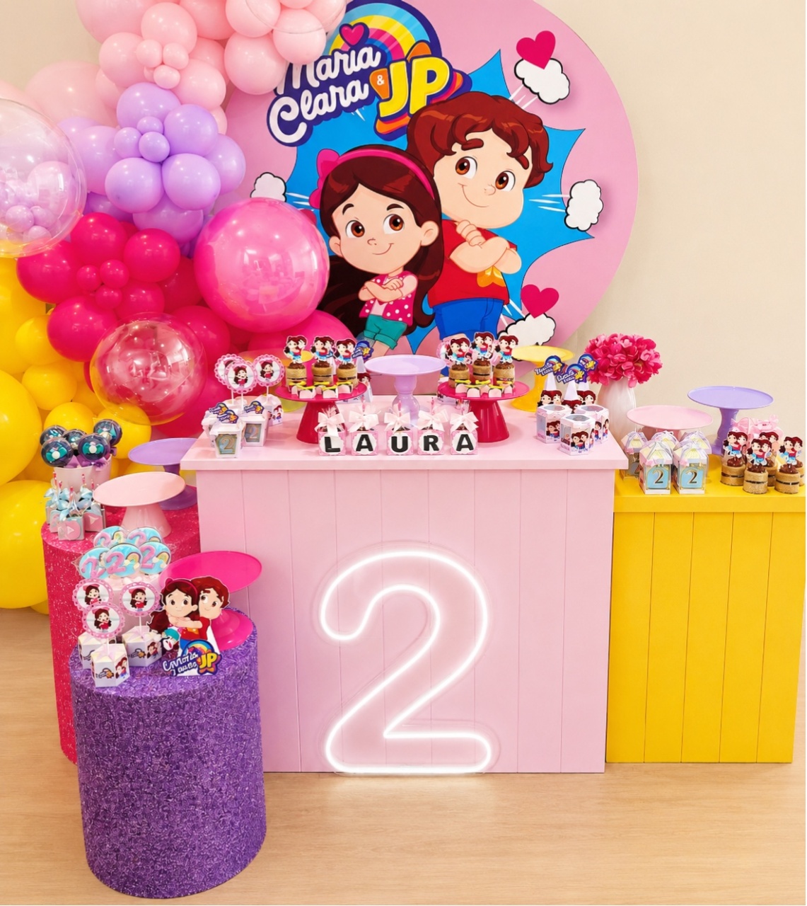 Maria Clara E Jp - Decoracoes4you