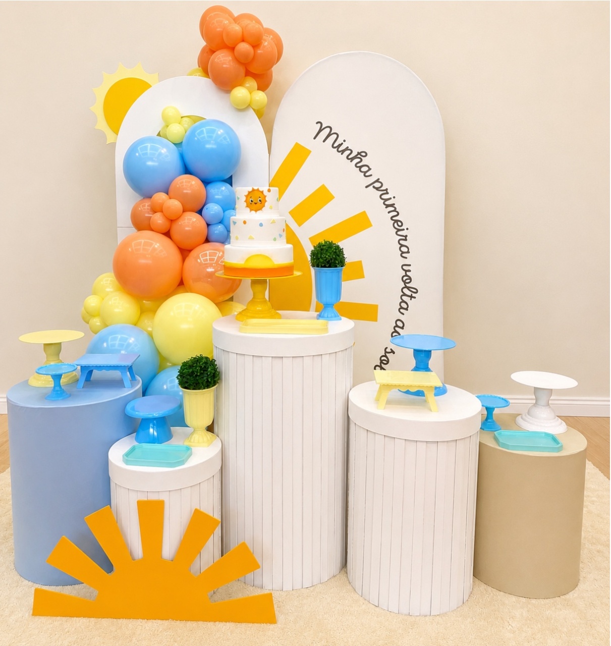 Minha Primeira Volta Ao Sol - Decoracoes4you