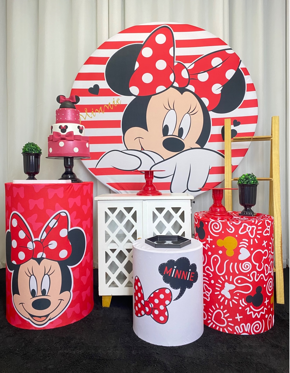Minnie Vermelha - Decoracoes4you