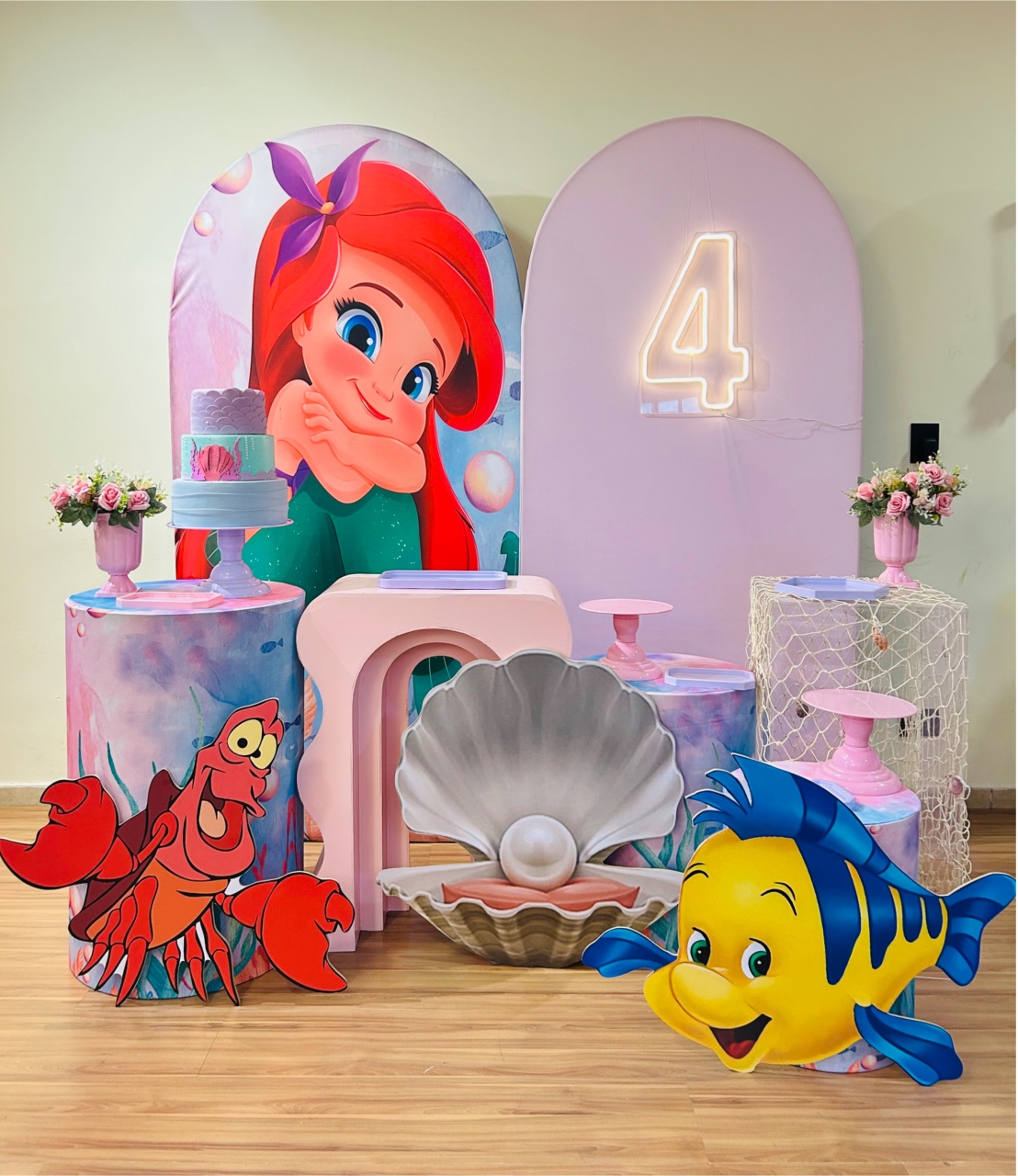 Sereia Ariel Luxo - Decoracoes4you