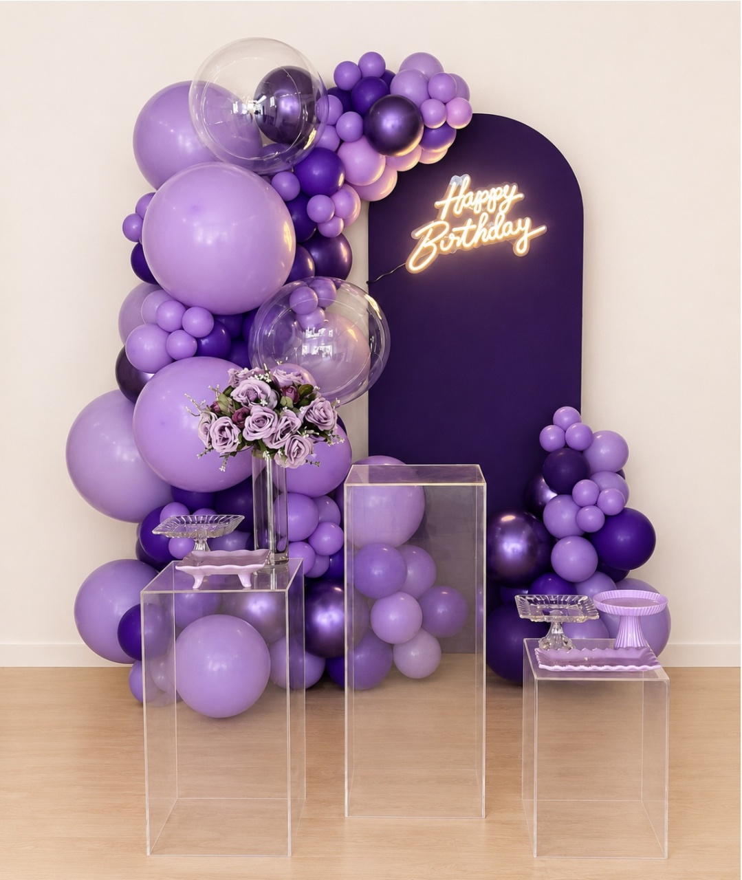 Roxo Lilás Luxo - Decoracoes4you