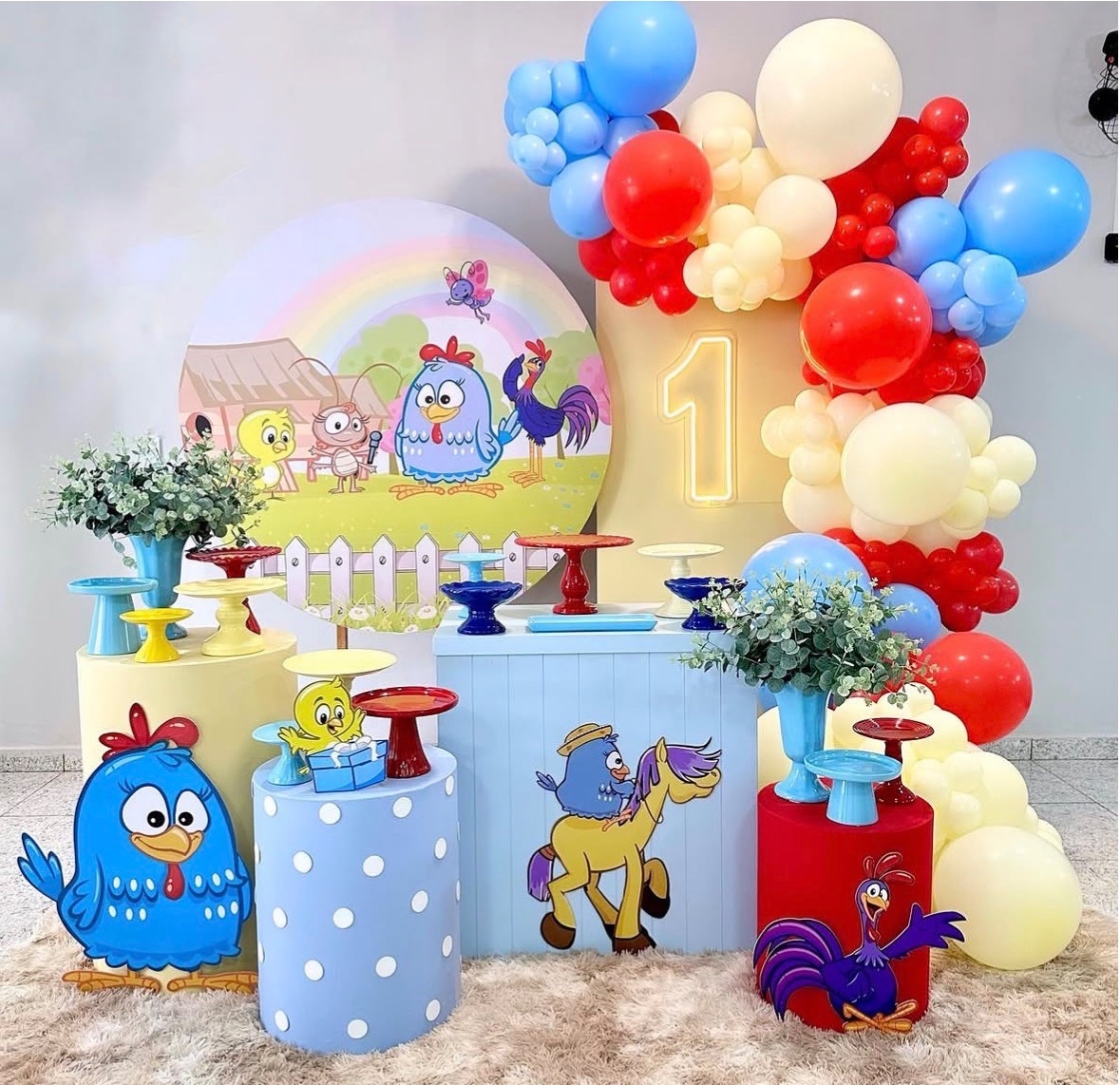 Galinha Pintadinha - Decoracoes4you
