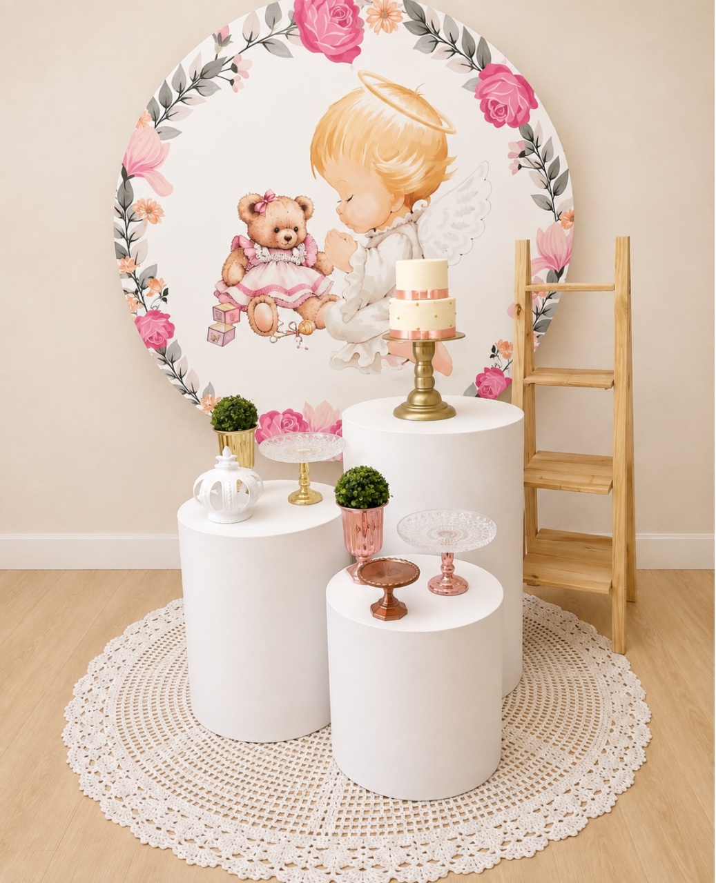 Batizado - Rose - Decoracoes4you