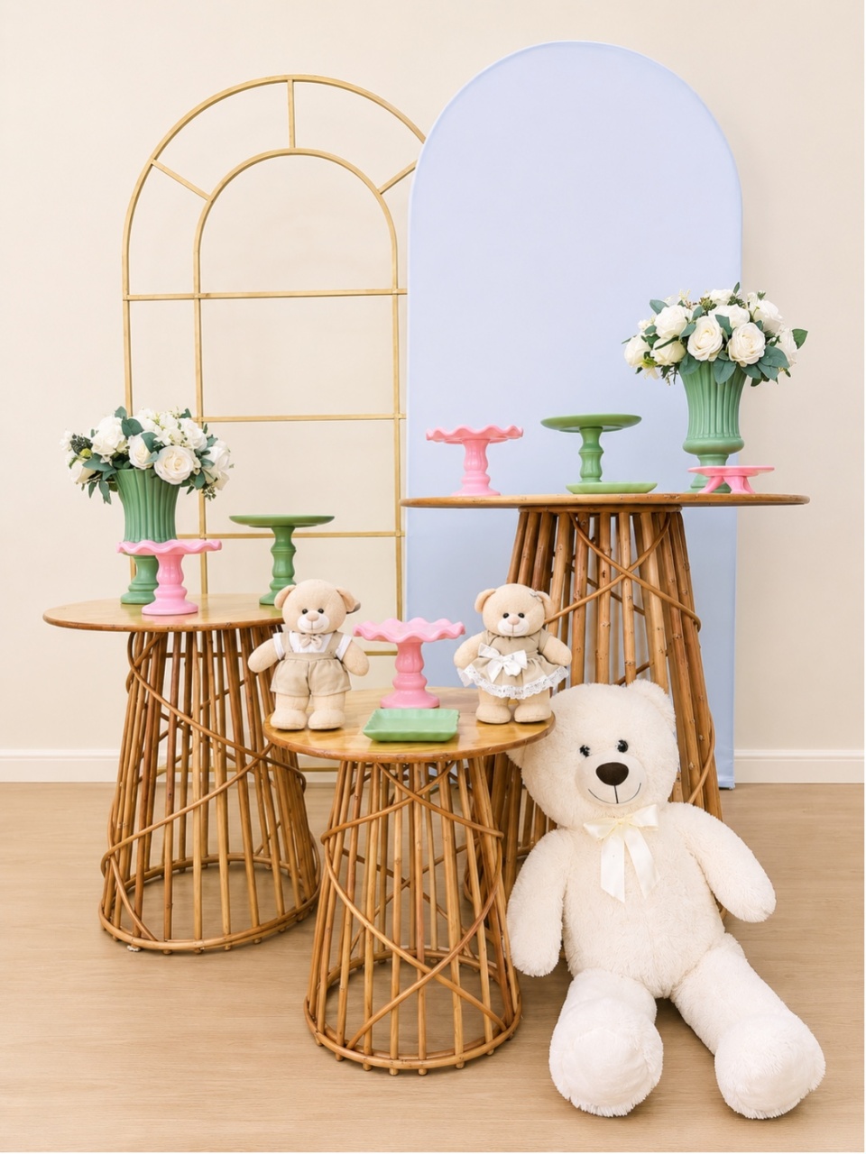 Cha Bebe Vime Azul - Decoracoes4you