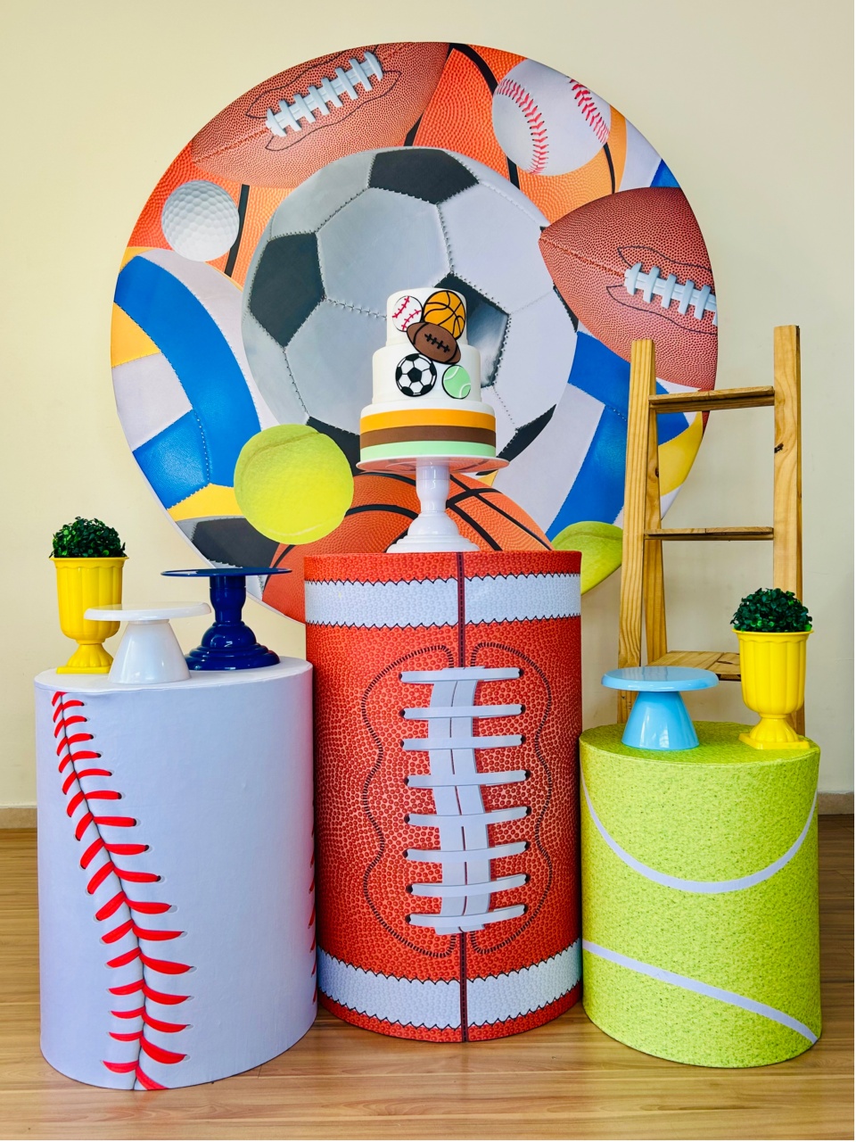 Tema Bolas Esportivas - Decoracoes4you