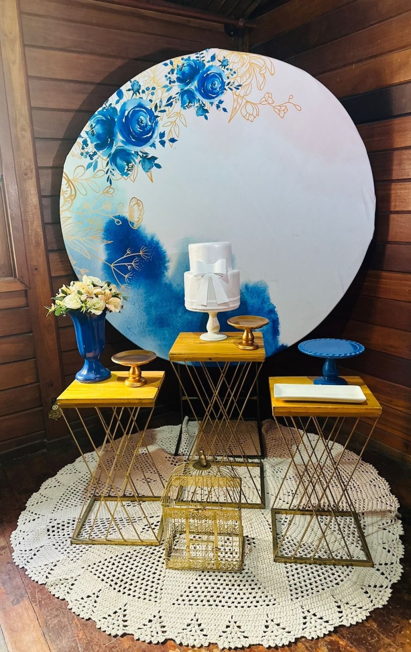 Pegue E Monte: Adulto Azul Ll - Princesa Eventos 