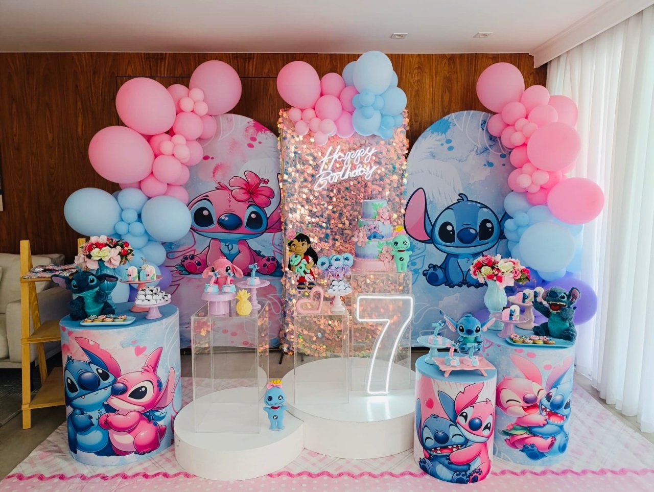 Stitch Luxo  - Princesa Eventos 