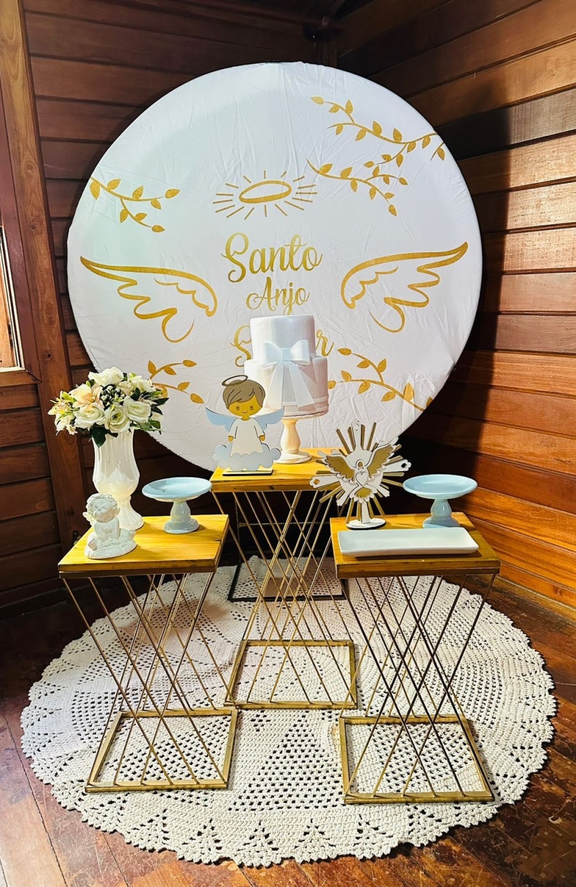 Pegue E Monte: Batizado Azul  - Princesa Eventos 