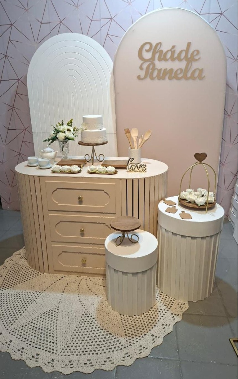 Chá de Panela Romance Neutro - Decorizze festas