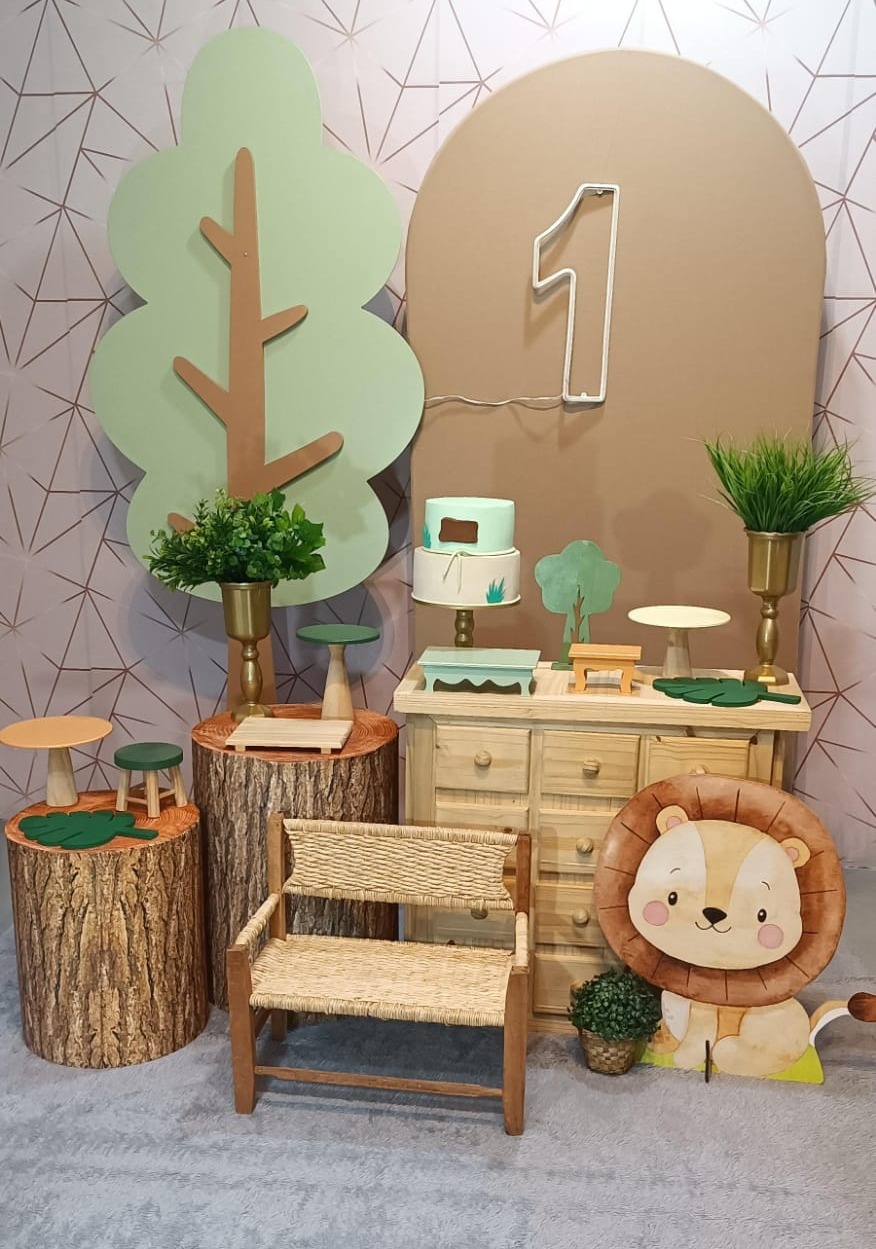 Safari Baby P - Decorizze festas